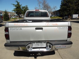 2003 Toyota Tacoma Prerunner Extended Cab Silver 3.4L AT 2WD #Z24626